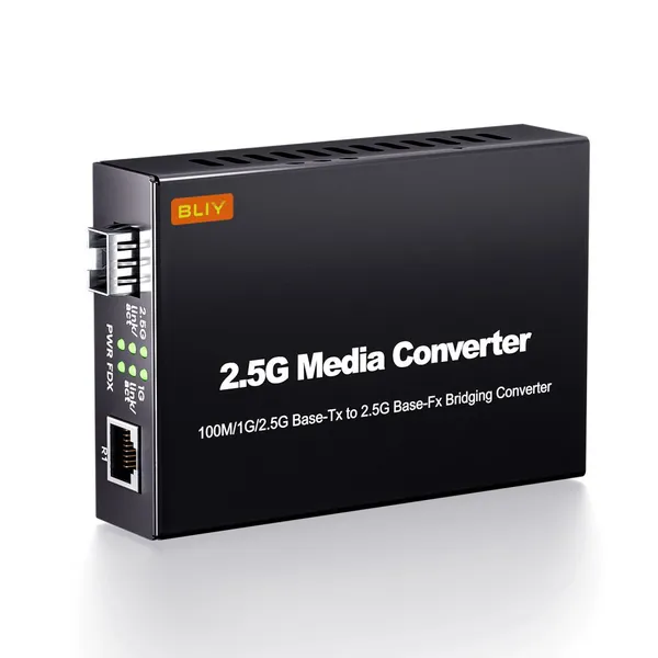 BLIY SFP 2.5G Fiber Optic Media Converter
