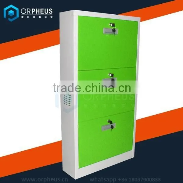 Metal Furniture Steel Body Frame Wall Mounted Shoe Racks for Store photo-3