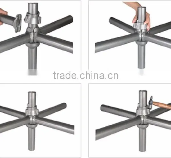 Multifunction Steel Scaffold, Kwikstage Scaffold, Painted Steel Scaffold photo-3