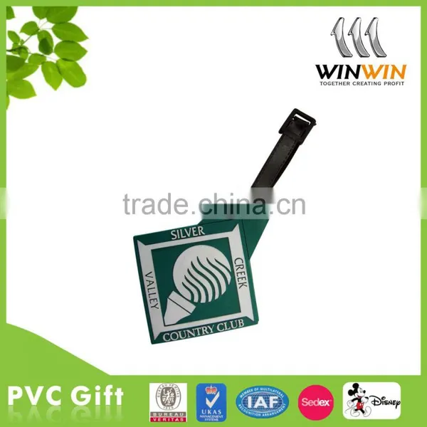 China Bulk Personized PVC Luggage Tag photo-3