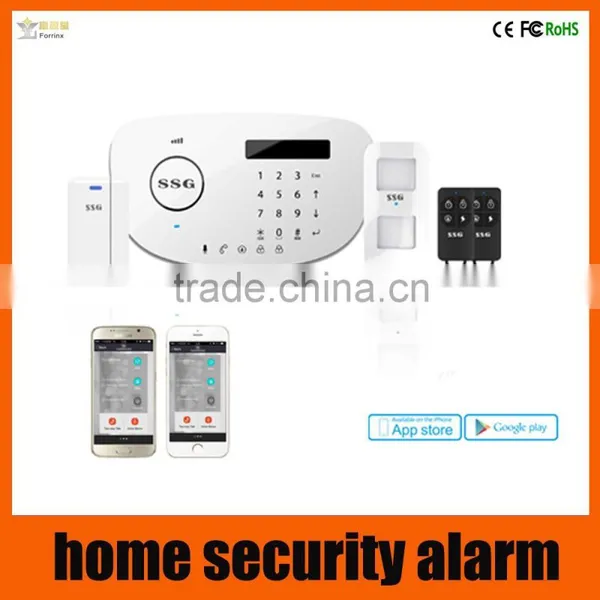2015 New Prodcut GSM Wireless Home Burglar Security Alarm System