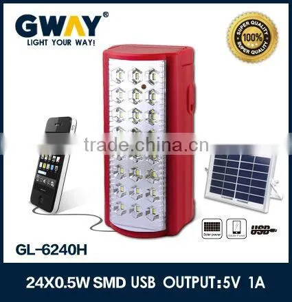 1+48SMD Emeregncy Led Lantern With Usb Output Can Charge Phone photo-2