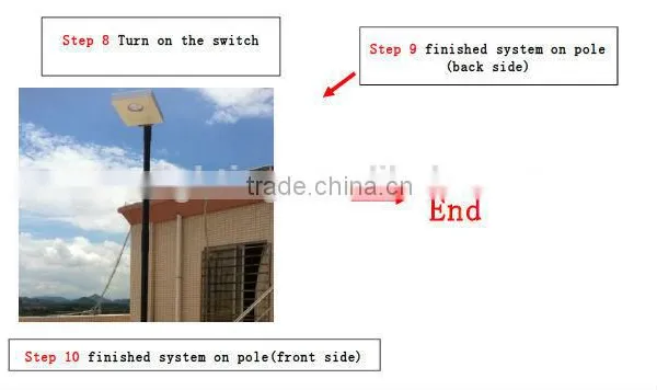 3 Years Warranty High Quality All In One Solar Street Light Small Solar Lights 8W photo-4