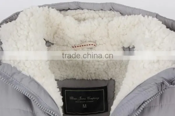 Lady's Lining Fleece 100%polyester Stock Winter Vest photo-3