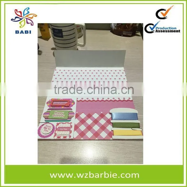 DIY Birthday Gift ACCESSORY With Sticker And Ribbon Craft Sets photo-2