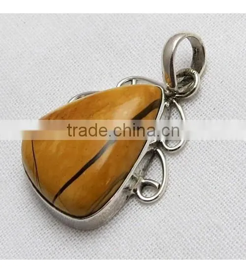 Awesome Bezel Setting Pendant, Handmade Silver Jewelry, 925 Sterling Silver Jewelry