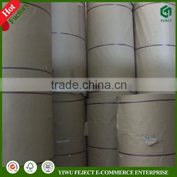 Plain White Color Wrapping Paper 100g Offset Paper in Roll