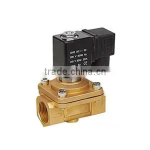 PU220 2/2 Way Direct Action Brass Solenoid Valve (water,air,oil,gas) Water Valve ISO9001