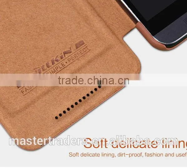 Original NILLKIN Qin Series Wallet Flip PU Leather Case For HTC One E9 Plus MT-3513 photo-3