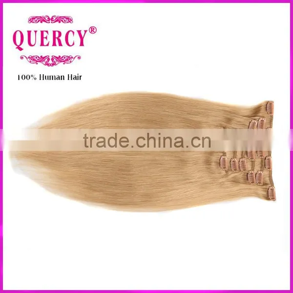 Best Selling Virgin Remy Hair Hair Clip In Extensions Full Head Set Colors Available Remy Human Clip photo-6