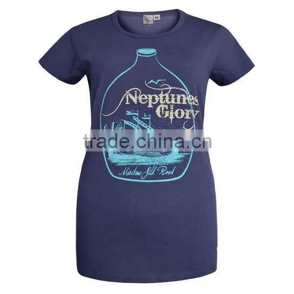 Ladies T-shirt Design/custom T-shirt Printing photo-4