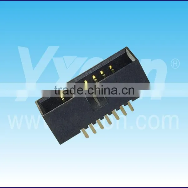China Supplier Excellent Quality 1.27mm Pitch 180 Degree Box Header Connector photo-3