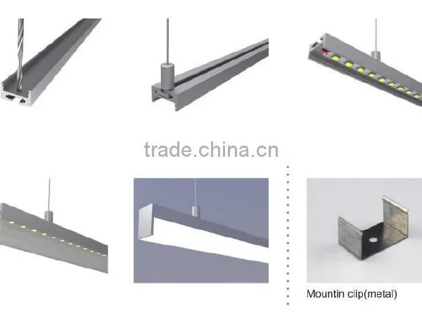 Aluminium Extrusion Profiles Ceiling Lamp photo-2