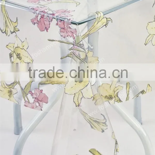 Soft Pvc Transparent Clear Waterproof Dinner Table Cloth