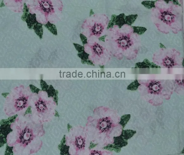 Rayon Viscose Jacquard Print Fabric photo-2