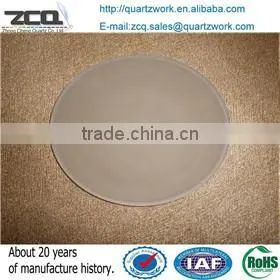 Cheap Ground Quartz Glass Plates 3*1mm photo-2