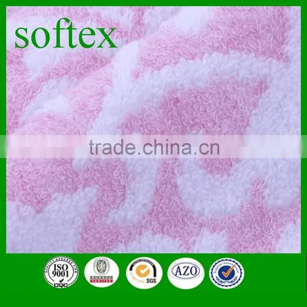 Bamboo Velour Washclothes / Bamboo Fabric Jacquard Face Towel photo-3