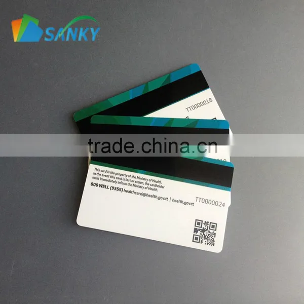 Plastic PET Cards Materials Are In Compliance With EU / US Standard