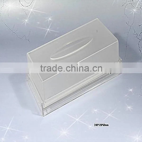 Grace Design Acrylic Tissue Paper Box Design With Experienced Factory Made