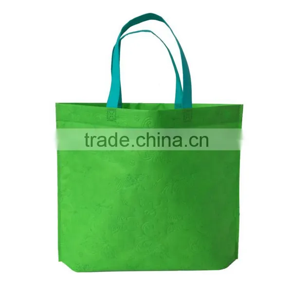 Factory Direct Hot Sale Non Woven Carry Bags With Green Non-woven Bag