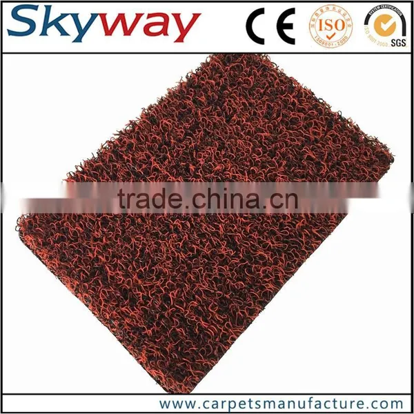 Waterproof Easy Clean Pvc Car Carpet in Roll With Nail Backing