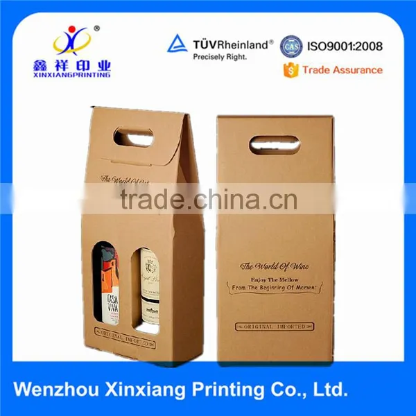 Cardboard Wisky Wine Packaging Box Bag photo-3