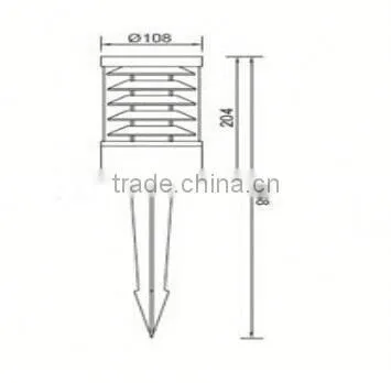 Led Path Lighting Led Garden Light 20w 30w 40w 50w AC 220v Ip65 photo-4