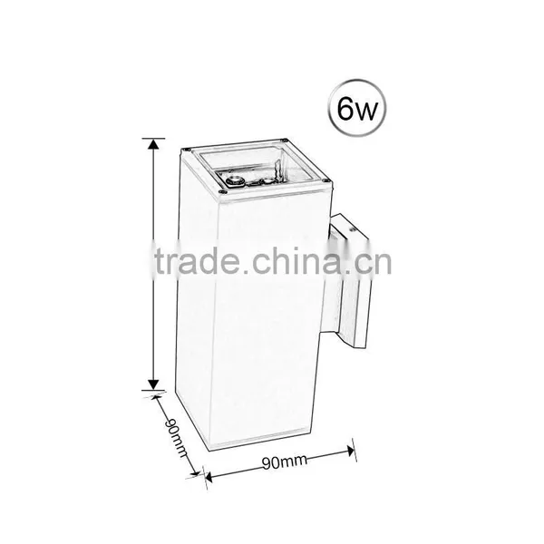 2015 Indoor LED Wall Light up and Down 6w photo-2
