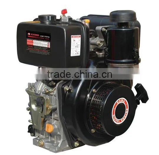 KAMA 170FS Single Cylinder Diesel Engine 3.4Hp/3.8Hp for Sale