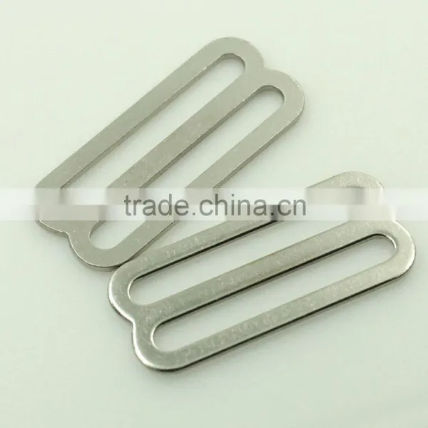 China Supplier Eco-friendly 51mm Metal Belt Webbing Strap Double Buckle Adjuster Buckle Quality Choice photo-3