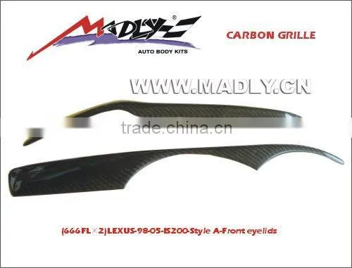 98-05-IS200-Style A-Front Eyelids for LEXUS