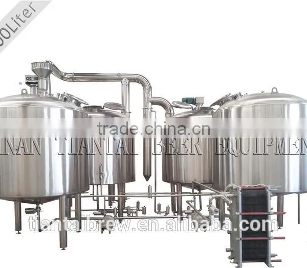 China Made Industrial Beer Brewing Equipment System