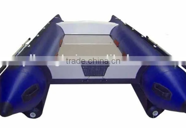 (CE) Pvc Red12ft Inflatable Catamaran Boat High Speed Boat for Sale photo-2