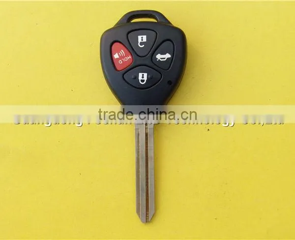 Promotion 3+1 Buttons Remote Key Blankn Cover Fob Case for Toyota Camry photo-2