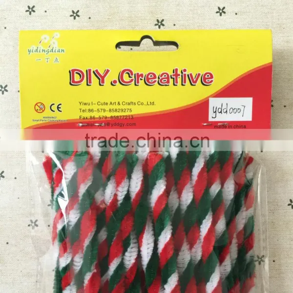 DIY Crafts About Chriatmas Colors for Twisted Pipe Cleaners photo-2