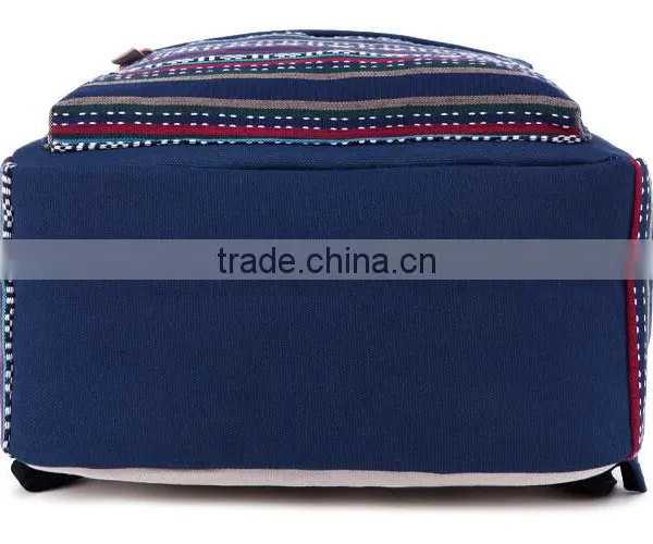 Hot Sale Unique Design Cotton Canvas Backpack Bag photo-4