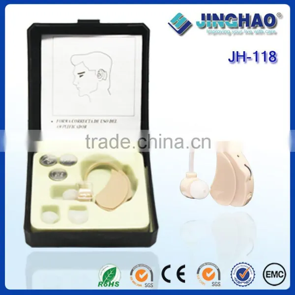 Hot Selling Best New Analogue Sound Amplifier Behind the Ear Economic Hearing Aid photo-2