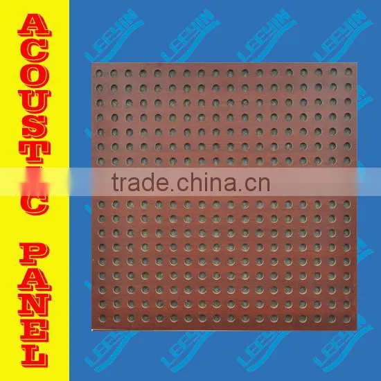 Melamine Laminate Wall Panel Interior Deocration Acoustic Materials