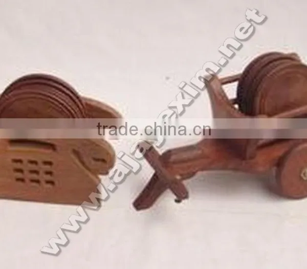 Wooden Tea Coaster