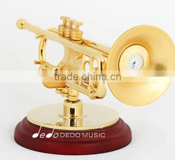 1/6 Size Gold Plated Music Instrument Shaped Model Violin photo-6