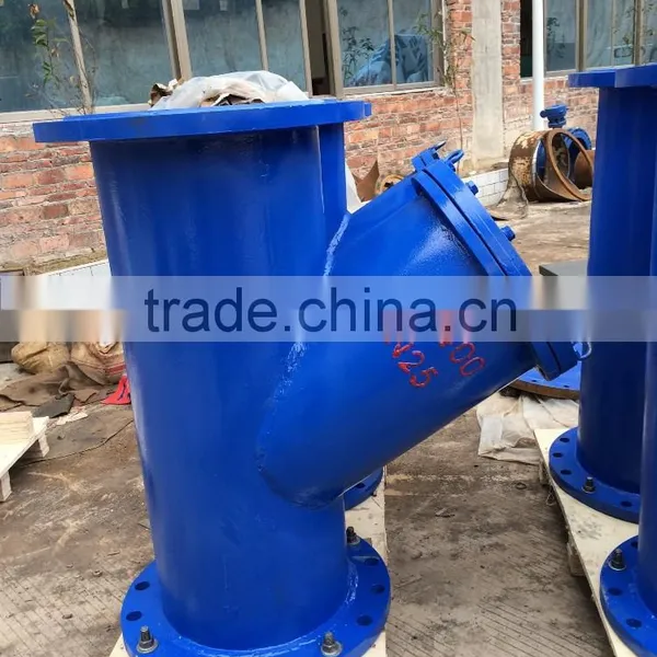 DI DIN3202 F1 Y Strainer DN400 PN25 photo-2