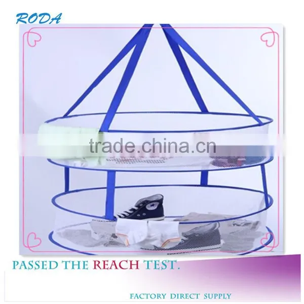 YIWU RODA 100%polyester White Double Clothes Basket