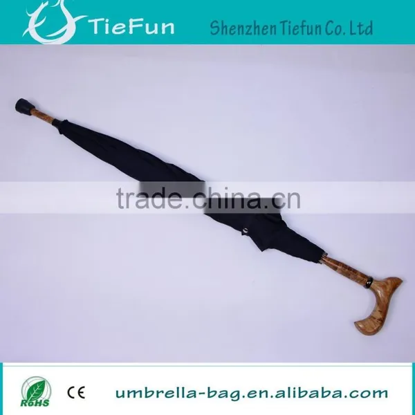 Wooden Straight Umbrella Walking Stick Umbrella Rainco Umbrellas