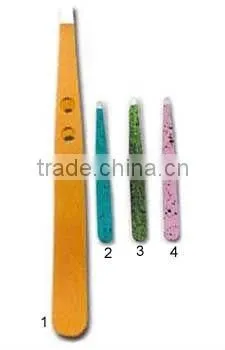 High Quality Coloured Eyebrow Tweezers