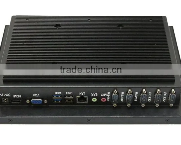 9.7 Inch Fanless 4 RS232 1 RS485 Rugged Touch Screen pc photo-3