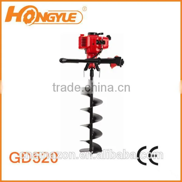 Quickstop brake system 52CC Earth auger for earth drilling diamond drill bit