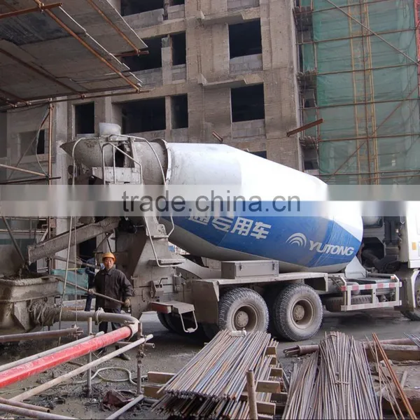 YUTONG 8 Cubic Meters Concrete Truck For Sale With Preferential Price photo-2