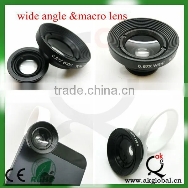 0.67x Wide Angle Lens &macro Lens for Iphone