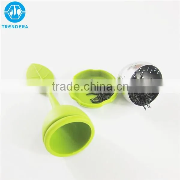 Funky Style Silicone Plastic Tea Strainers