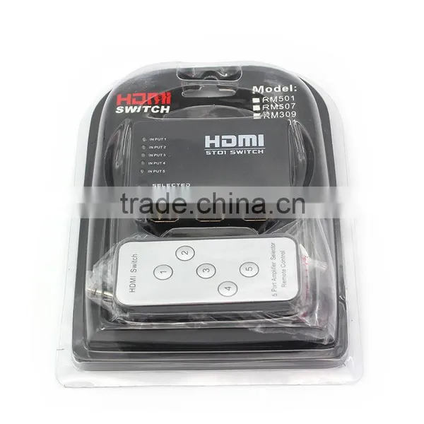 HDMI V1.4 4K 2K and HDMI V1.3 1080P Supported 5X1 Mini HDMI Switch photo-6